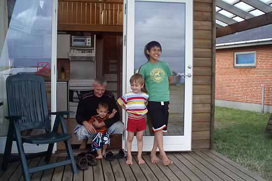 Vores første tur i campingvogn
