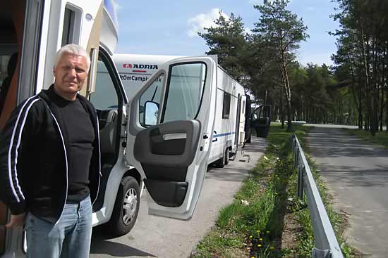 Med autocamper til &Oslash;land 
