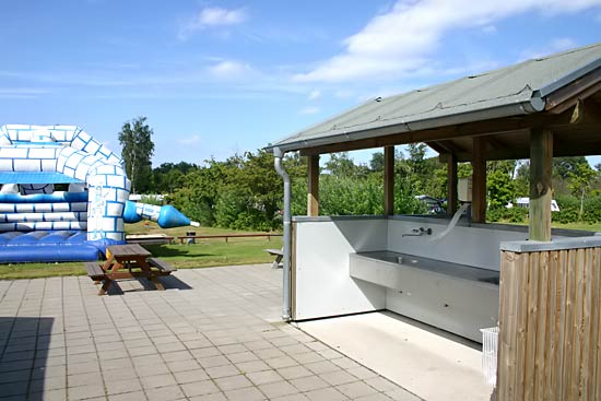 Første gang på camping