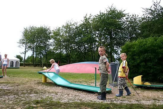 Første gang på camping