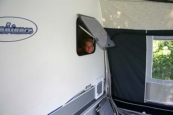 Vorese første tur i campingvogn Vorese første tur i campingvogn