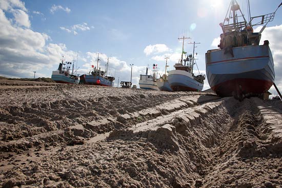 Efterår på Klim Strand Efterår på Klim Strand