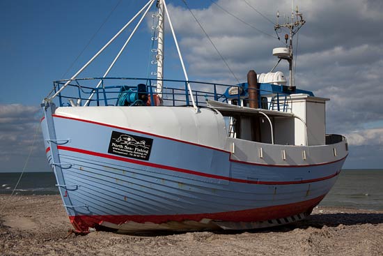 Efterår på Klim Strand Efterår på Klim Strand