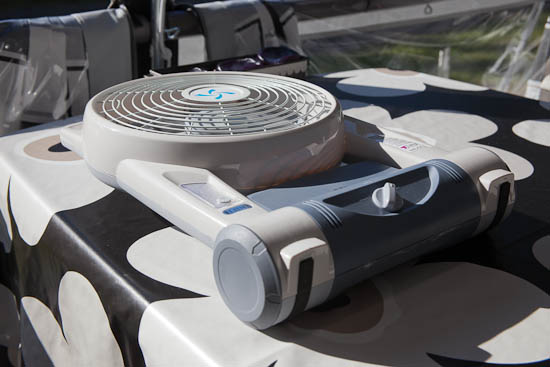 Transportabel ventilator fra Camp Forever