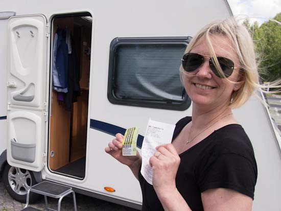 P&aring; tur i en Adria Super Sonic