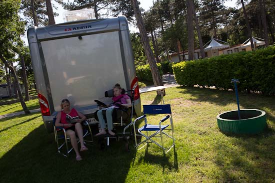 På tur i en Adria Super Sonic På tur i en Adria Super Sonic