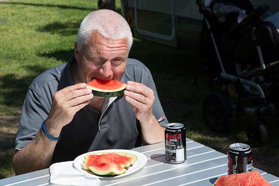 På tur i en Adria Super Sonic På tur i en Adria Super Sonic