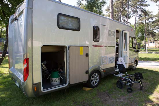 På tur i en Adria Super Sonic På tur i en Adria Super Sonic