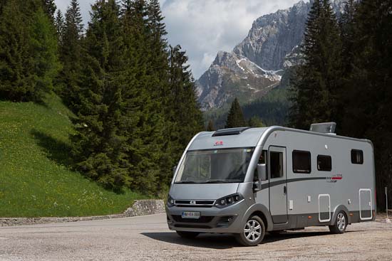 På tur i en Adria Super Sonic På tur i en Adria Super Sonic