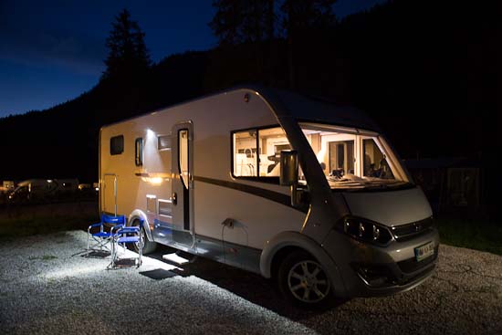 På tur i en Adria Super Sonic På tur i en Adria Super Sonic