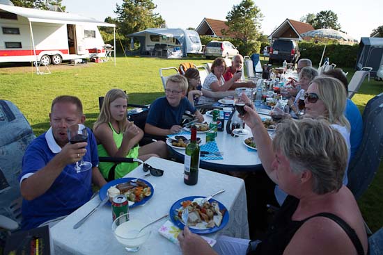 Højt humør og masse at tale om oven på dagens hygge og konkurrencer AOC Træf 2012