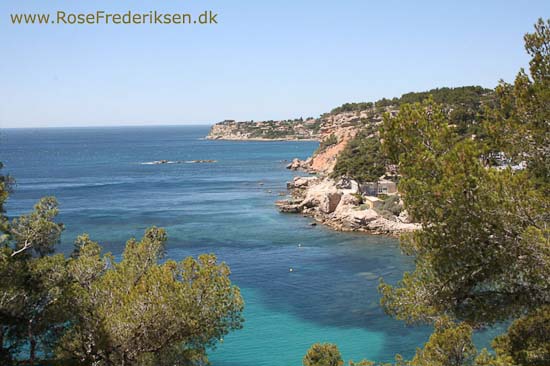 Helle og Søren Rose Frederiksen i Frankrig 2012