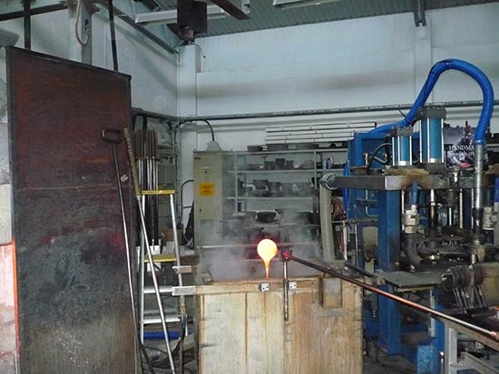 Glaspusterne i arbejde