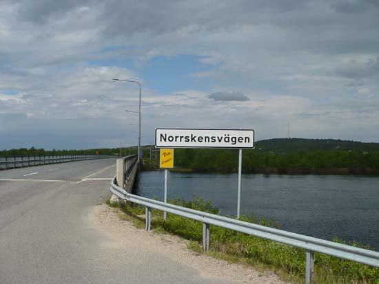 Den svensk/finske grænse
