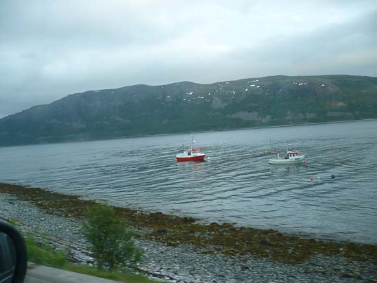På oplevelsestur til Nordkapp