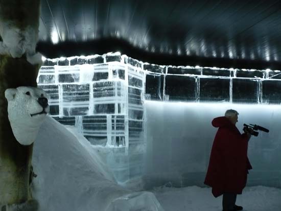 På oplevelsestur til Nordkapp