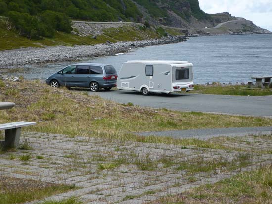 På oplevelsestur til Nordkapp