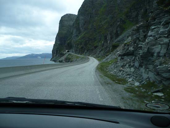 På oplevelsestur til Nordkapp