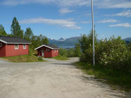 Vi vågnede op til nydeligt vejr