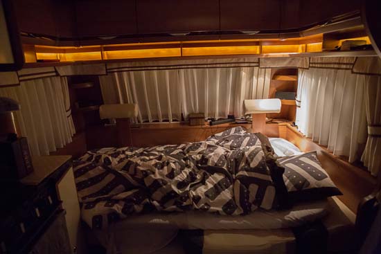 Siddegruppen i Scandica 561D kan reddes til en fin dobbeltseng