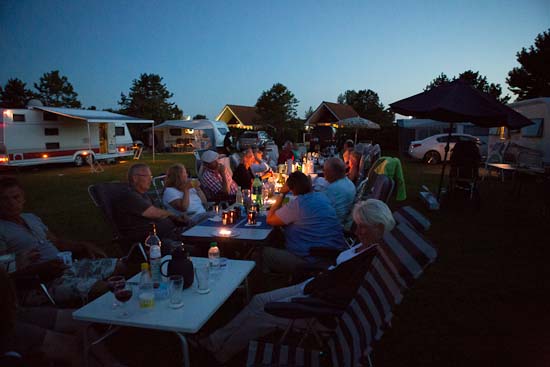 Hygge ved AOC træffet sidste år