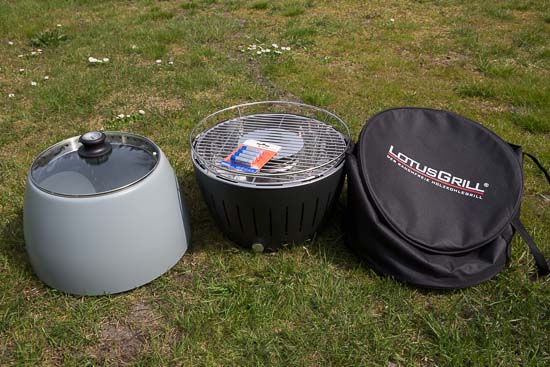 Lotus Grill: Flot design, let betjening og rigtig god til grillning ved direkte varme