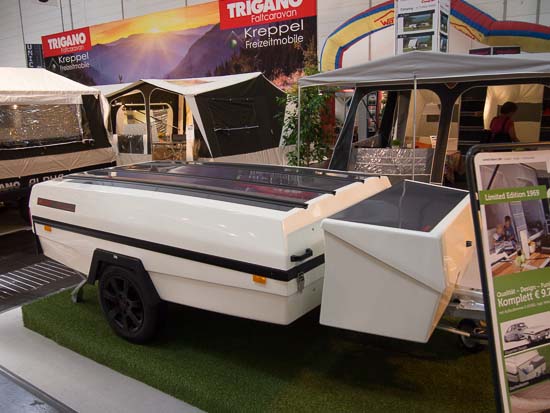 Danske Camp-let var også repræsenteret på udstillingen