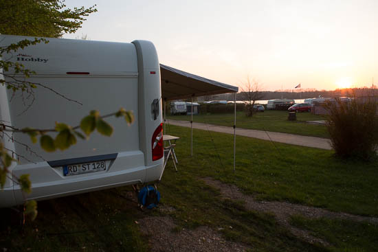 Der var udsigt over s&oslash;en