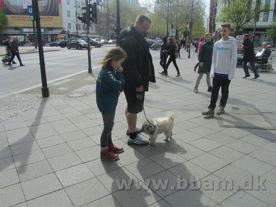 Berlin's mondæne shopping gade - det vil Fie i bogstavlig forstand skide på ! :D