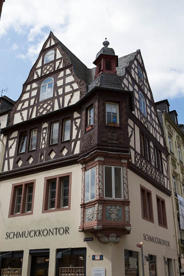 Flere huse er bygget i den fine Barokstil