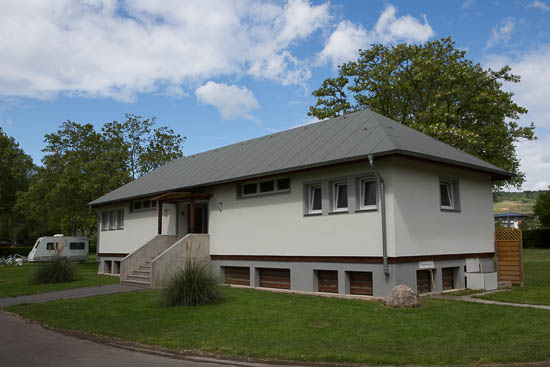 Den nye servicebygning