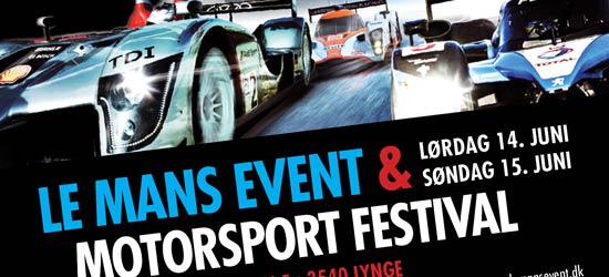 Kom med til årets Le Mans event i Danmark