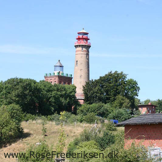 Familien Rose Frederisken på camping på Rügen i Tyskland