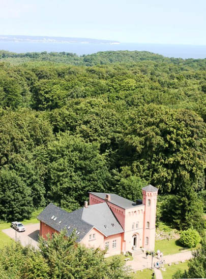 Familien Rose Frederisken på camping på Rügen i Tyskland