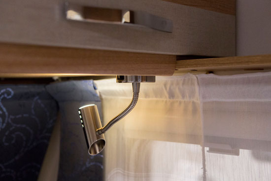 Der er mange gode lysdetaljer og hele vognen er udstyret med LED lys