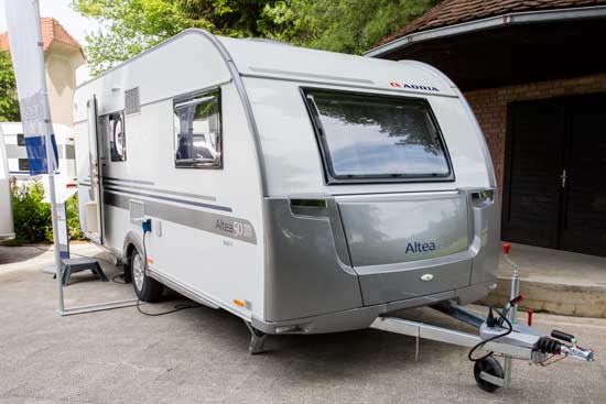 Adria Altea 542 PK er en god campingvogn til børnefamilien