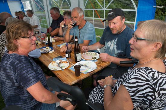 Der blev snakket og hygget til den store guldmedalje.