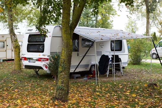 Vores enhed på Camping Caravaningpark Augsburg