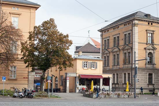 Indgangen til Stadtmarkt