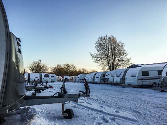 Adria har et stort lager af nye campingvogne i Danmark