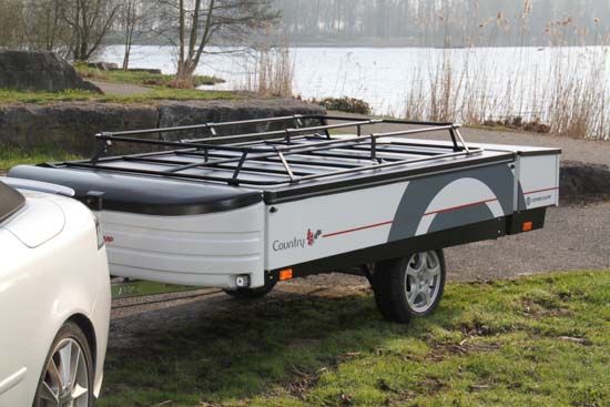 En Combi-Camp kan trækkes af de fleste biler