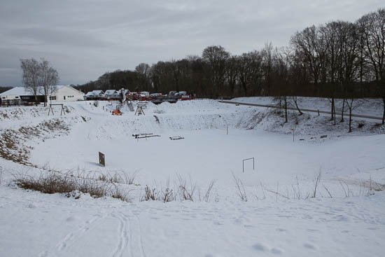 Men i ’hullet’ kan der kælkes, og der blev brugt flittigt