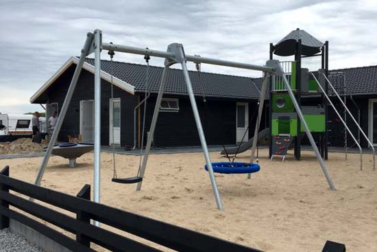 Den ny servicebygning