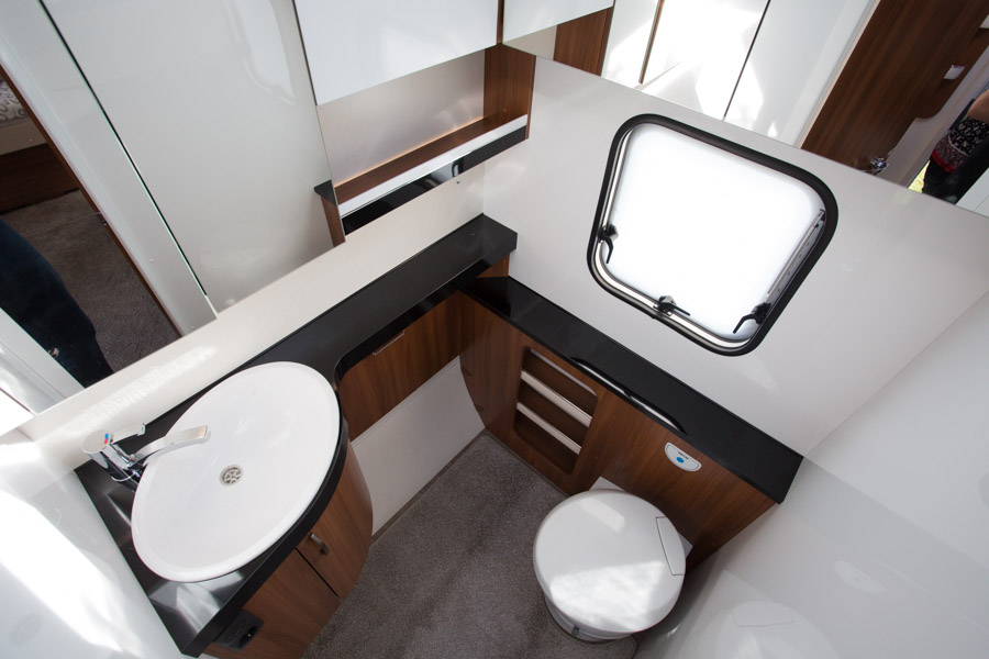 Toiletrummet i Hobby Excellent 460 SFf.