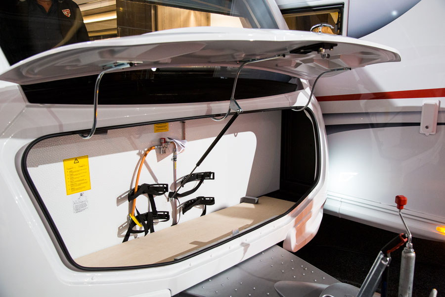 Den nye gaskasse gør det nemmere at få gasflasker ind og ud