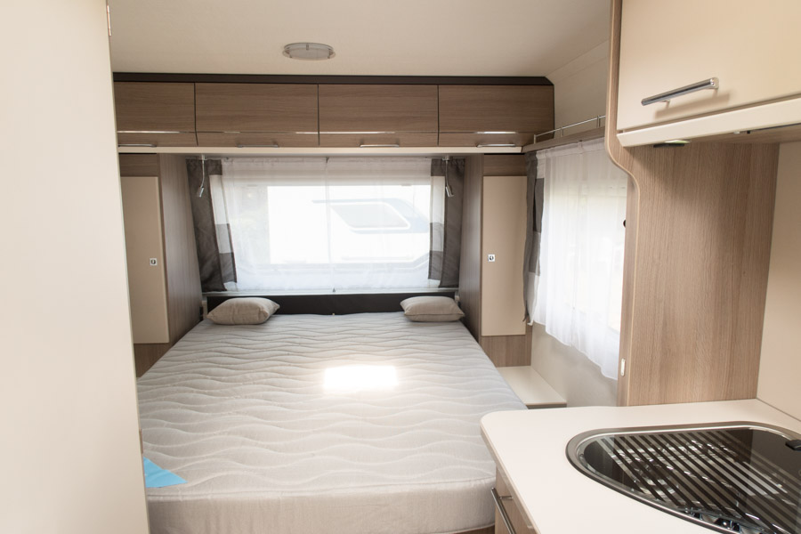 Den fritstående seng i Allegra 470