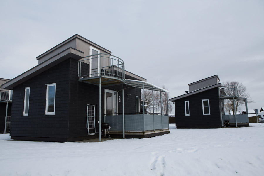 Frigård Camping har hytter i mange kategorier