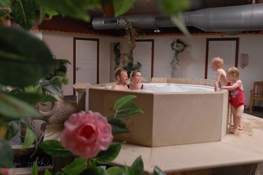 Afslapning i Wellness området