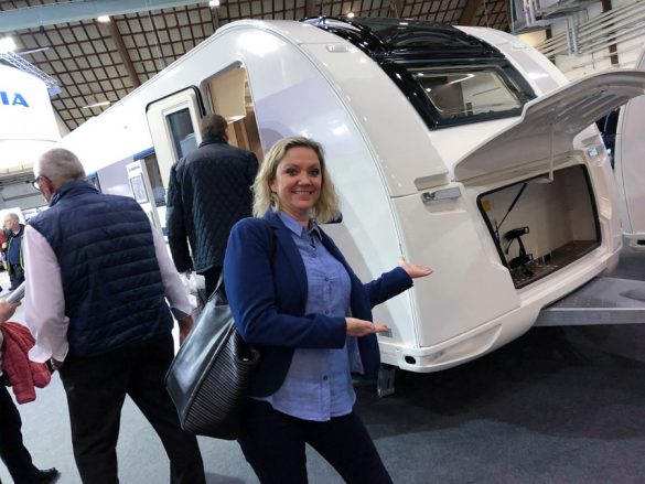 Adria Alpina 663 HT som vi så den på Ferie For Alle. Og igen blev vi meget begejstret over den
