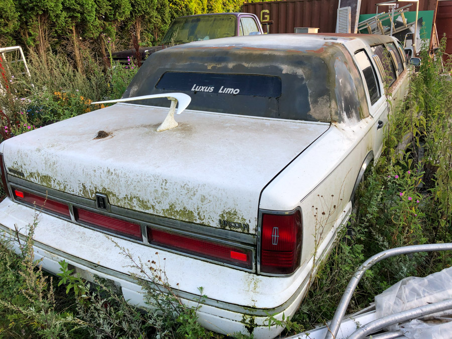 Vi så ting i Redneckistan, som vi ikke har set andre steder. Tror f.eks. at denne Limo har set bedre dage ;)